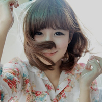 微信头像碎花裙女生图片