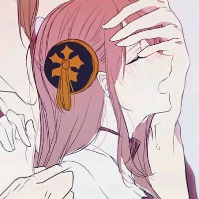 微信头像情侣专用高清动漫分开图片