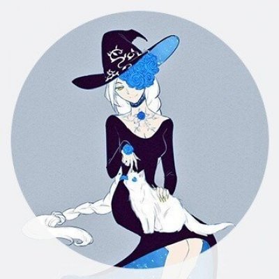 情侣魔女微信头像