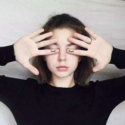 小清新短发控女生头像