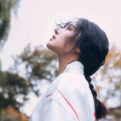 唯美古风闺蜜头像一对两张图片