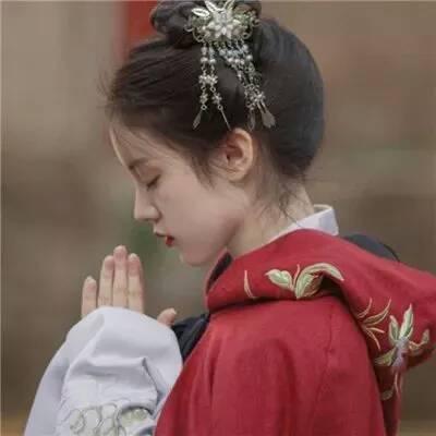 闺蜜头像两张古风唯美图片