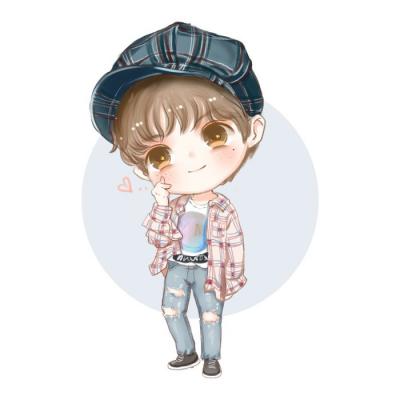 蔡徐坤漫画微信头像图片