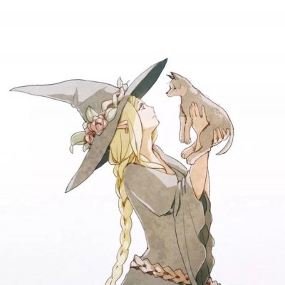 情侣魔女微信头像