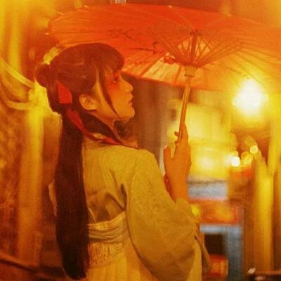 唯美古风闺蜜头像一对两张图片