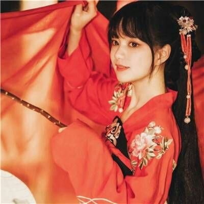 唯美古风闺蜜头像一对两张图片
