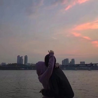 幸福甜蜜情侣头像一对两张真人图片
