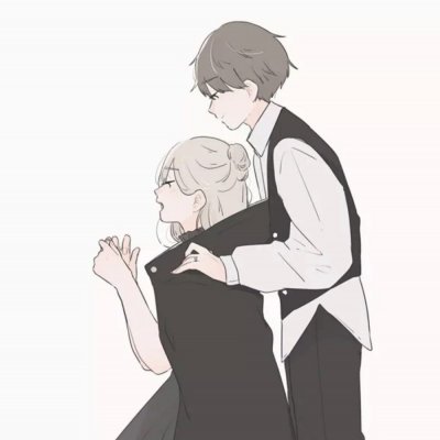 情侣魔女微信头像