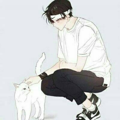 动漫男生宠物头像