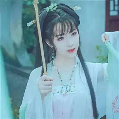 唯美古风闺蜜头像一对两张图片