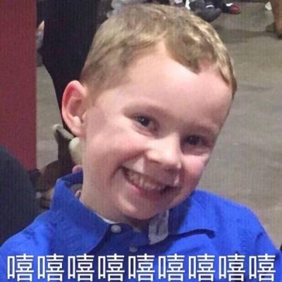 欧美ins头像假笑男孩