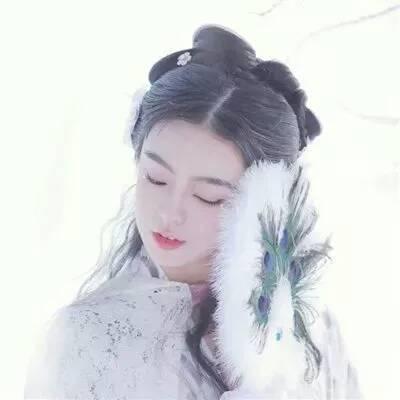 闺蜜头像两张古风唯美图片