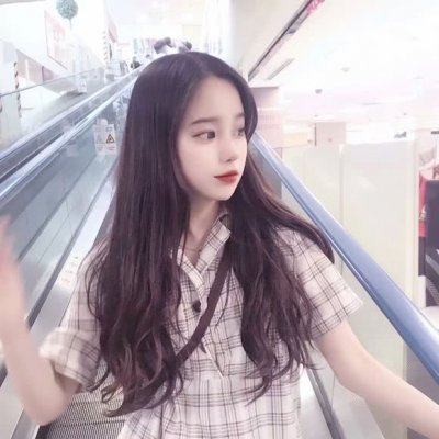 美女头像可爱清新微信