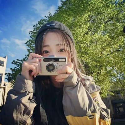 森系女头唯美高清清新图片