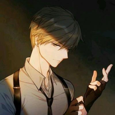 单身帅气又冷酷动漫男头图片
