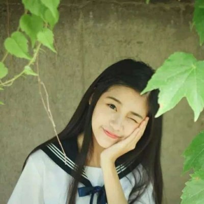森系女头唯美高清清新图片