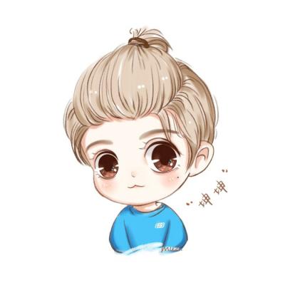 蔡徐坤漫画微信头像图片