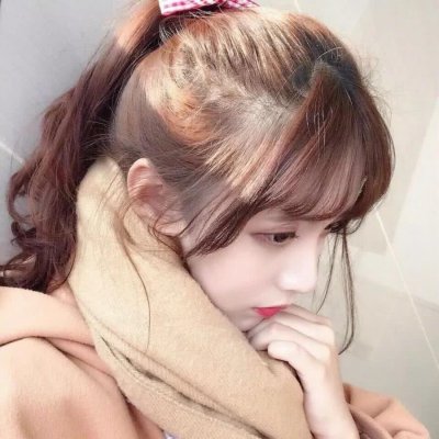 美女头像可爱清新微信