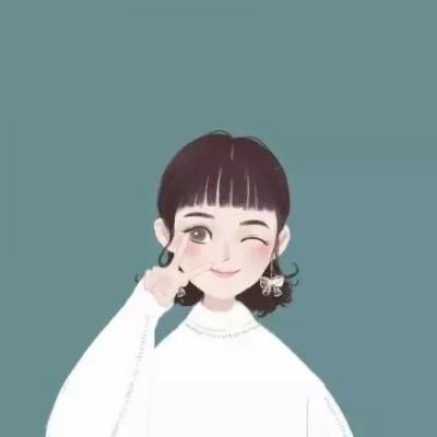 女孩人物漫画微信头像图片