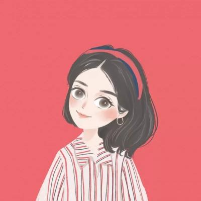 女孩人物漫画微信头像图片
