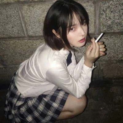 网图女生真人霸气高冷头像