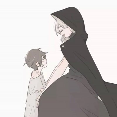 情侣魔女微信头像
