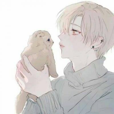 动漫男生宠物头像