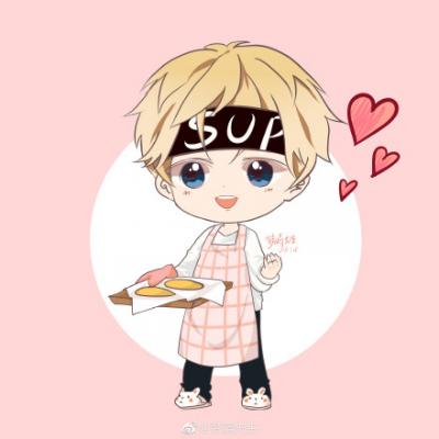 蔡徐坤漫画微信头像图片
