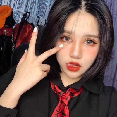 网图女生真人霸气高冷头像
