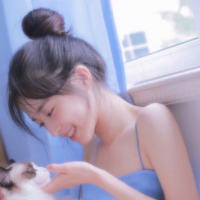 美女头像可爱清新微信