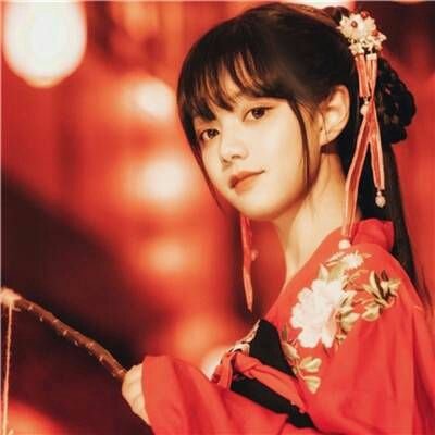唯美古风闺蜜头像一对两张图片