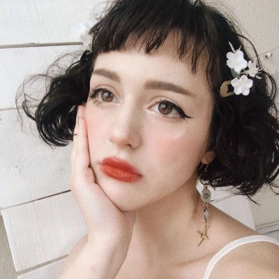 微博欧美女头像