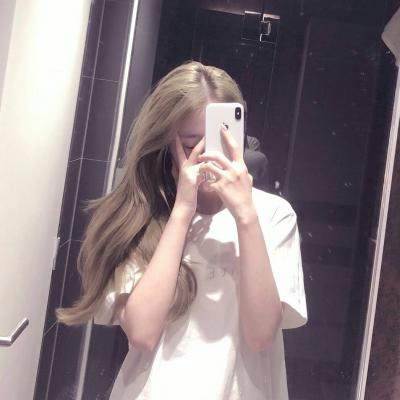 网红头像女生手机控挡脸图片