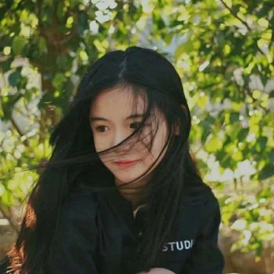 森系女头唯美高清清新图片