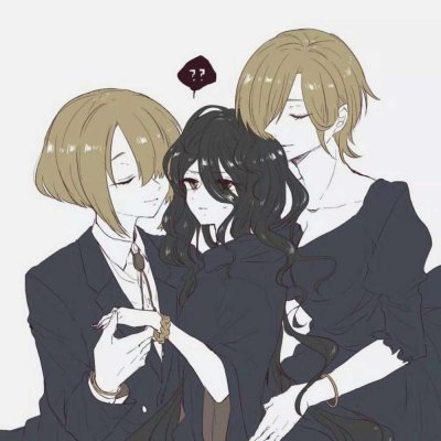 情侣魔女微信头像