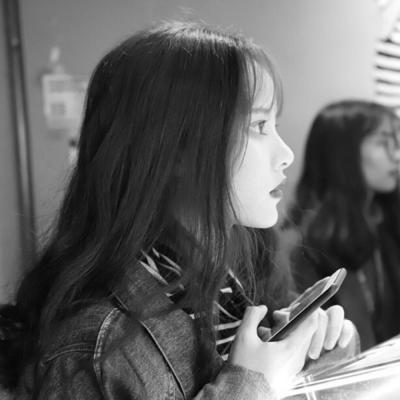 女头黑白高冷丧系高清图片