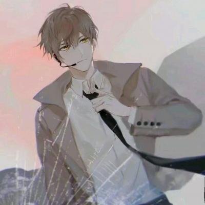 单身帅气又冷酷动漫男头图片