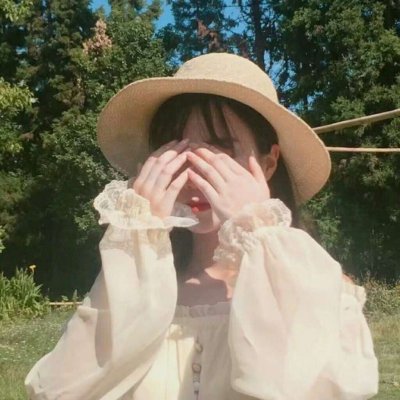 美女头像可爱清新微信