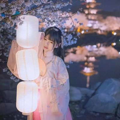 唯美古风闺蜜头像一对两张图片
