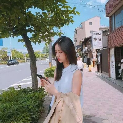 很酷的图片女生头像
