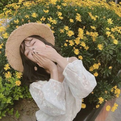 美女头像可爱清新微信