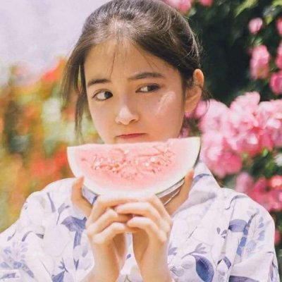 森系女头唯美高清清新图片