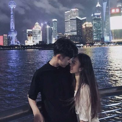 情侣深情头像一对两张