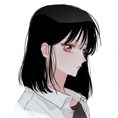 动漫情侣头像一男一女两人单个图片