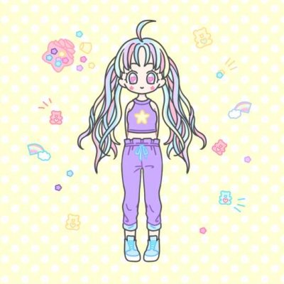 可爱动漫女生呆萌q版漂亮图片