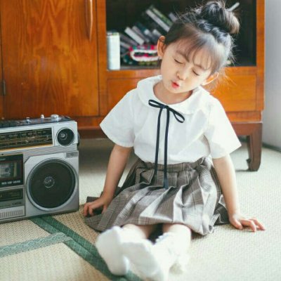 可爱小孩女生闺蜜头像图片