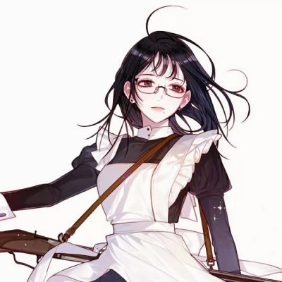 动漫情侣头像一男一女两人单个图片