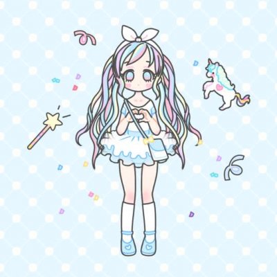 可爱动漫女生呆萌q版漂亮图片