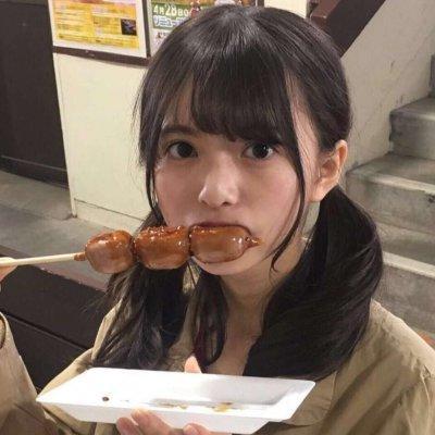 高清吃货女生头像图片