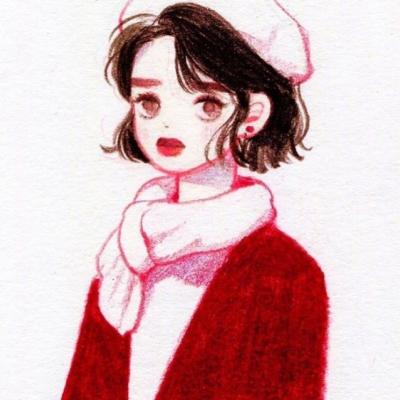 动漫情侣头像小清新唯美图片
